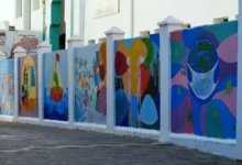 جداريات أصيلا الفنية: عندما تخلق الألوان المشهد البصري في أصيلا