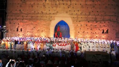 المهرجان الوطني للفنون الشعبية بمراكش