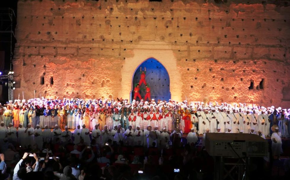 المهرجان الوطني للفنون الشعبية بمراكش